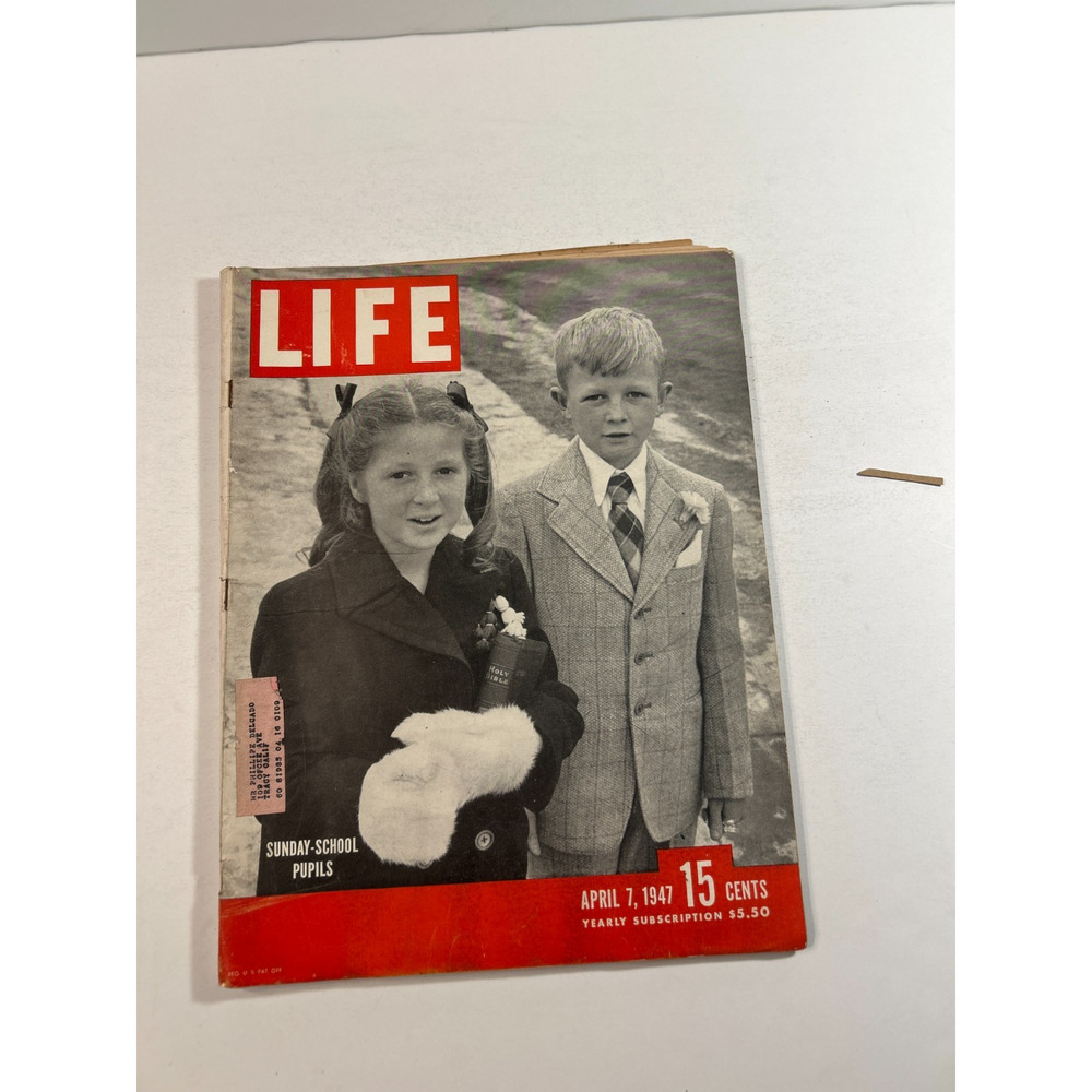 LIFE Magazine April 7 1941 Sunday School Margaret O’Brien Cyd Charisse Coca Cola